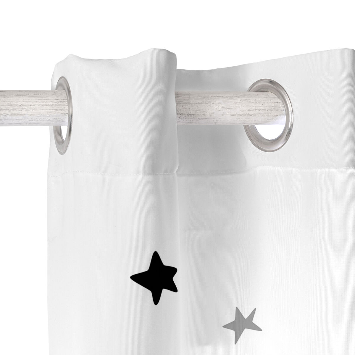 Cortinas HappyFriday BLANC Multicolor Estrelas 140 x 300 cm